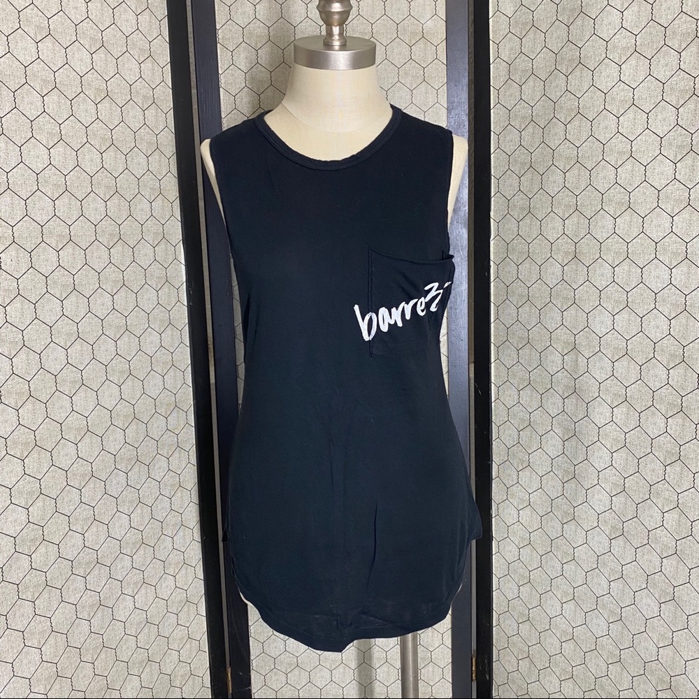 Barre 3 Muscle Tank Top with Pocket